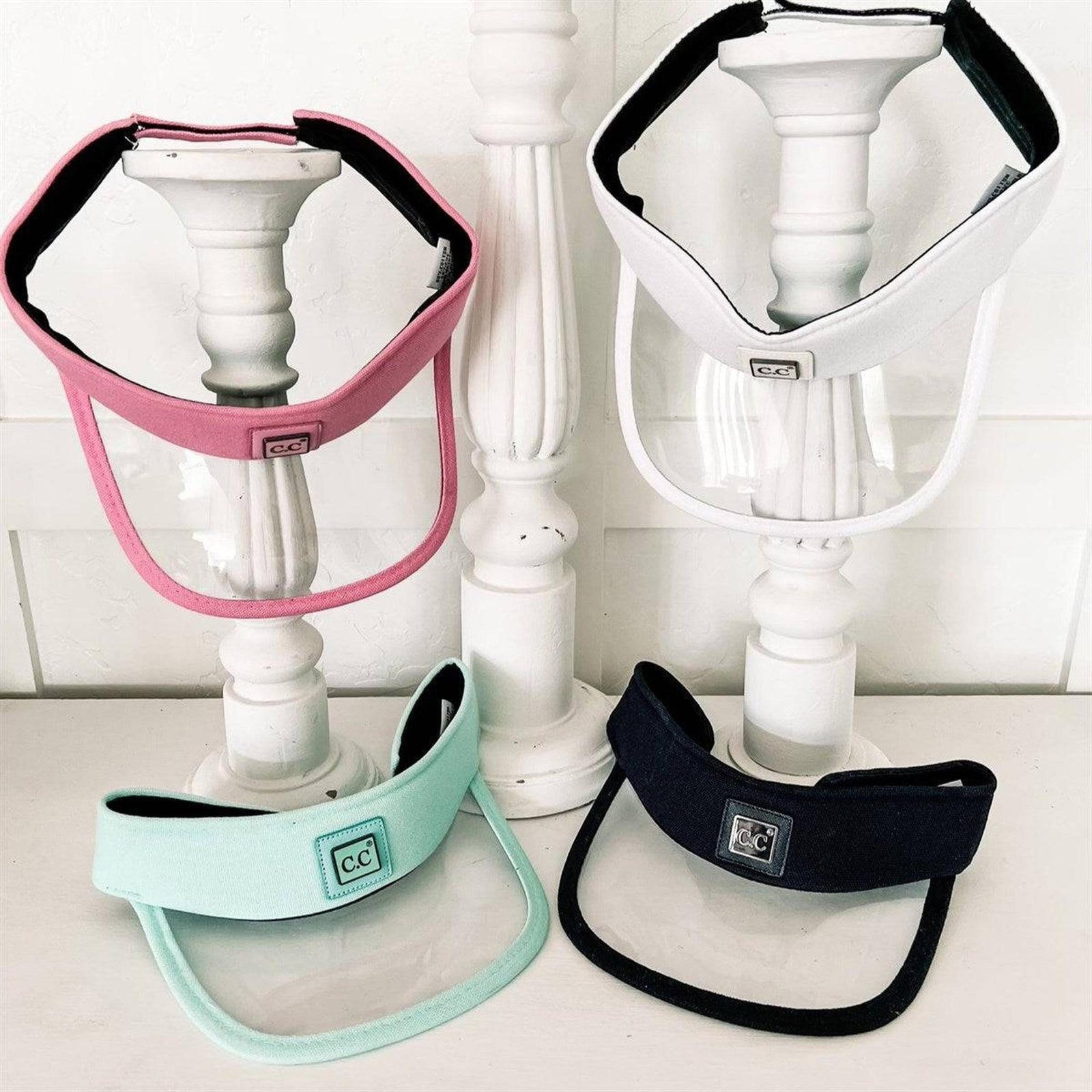 CC Clear Brim Visor - Truly Contagious