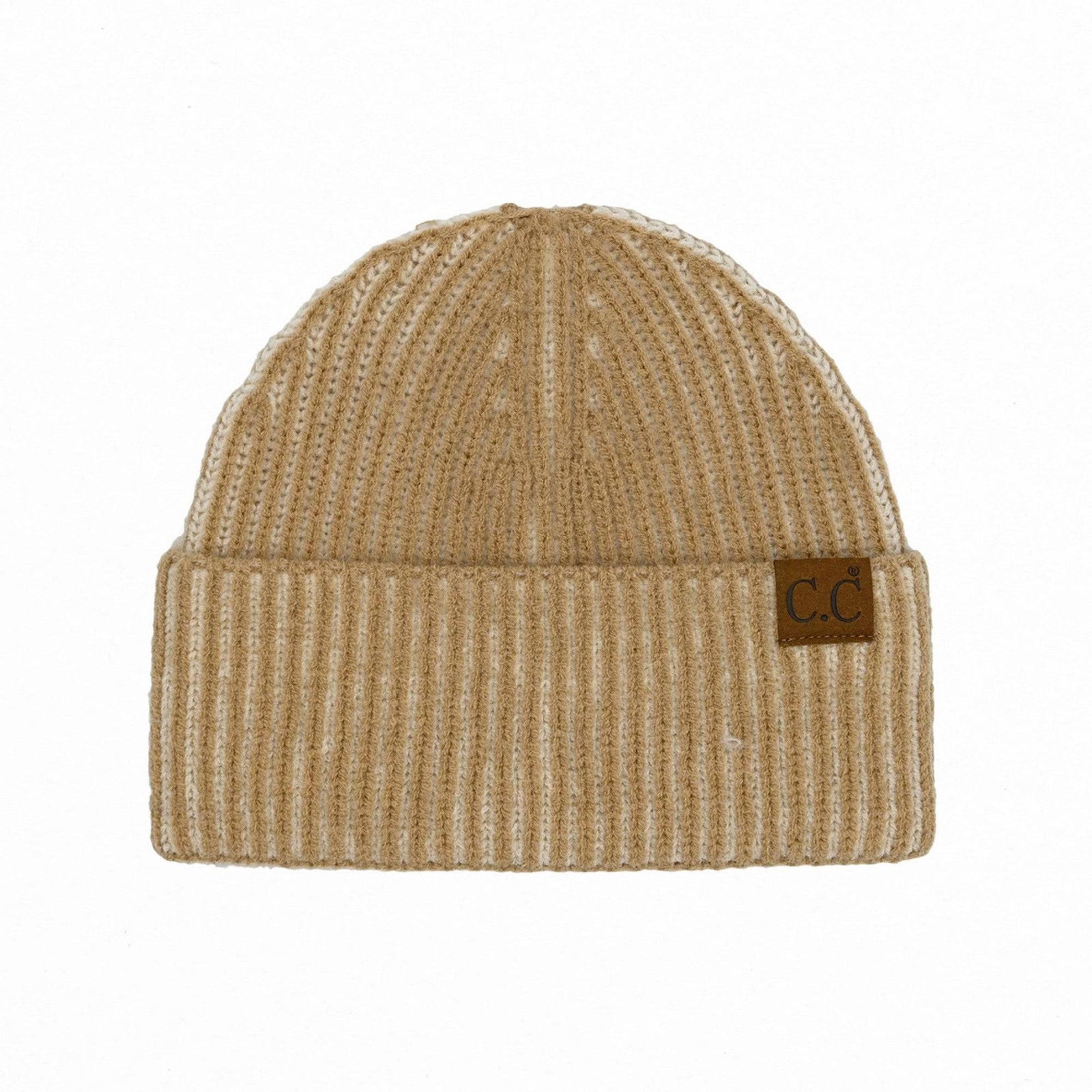 CC Contrast Cuff Cap Beanie - Truly Contagious