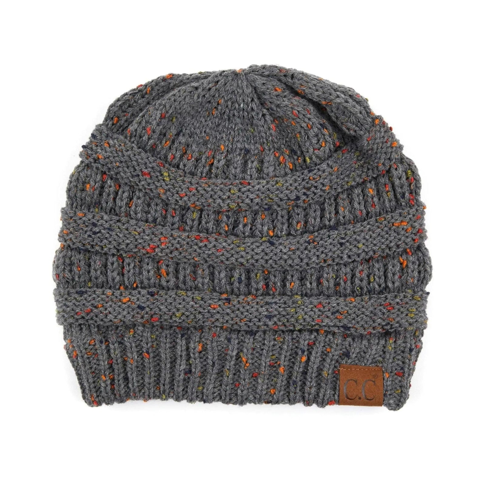 CC Cozy Confetti Cable Knit Skully Beanies Hats - Truly Contagious