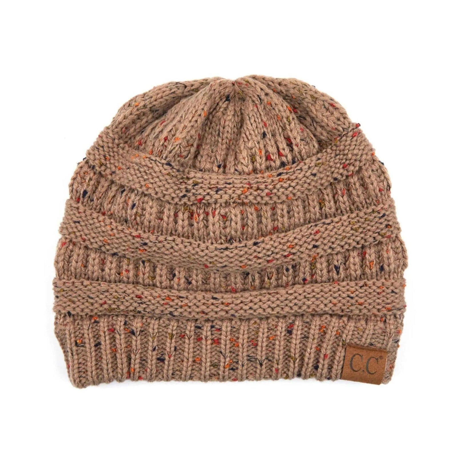 CC Cozy Confetti Cable Knit Skully Beanies Hats - Truly Contagious