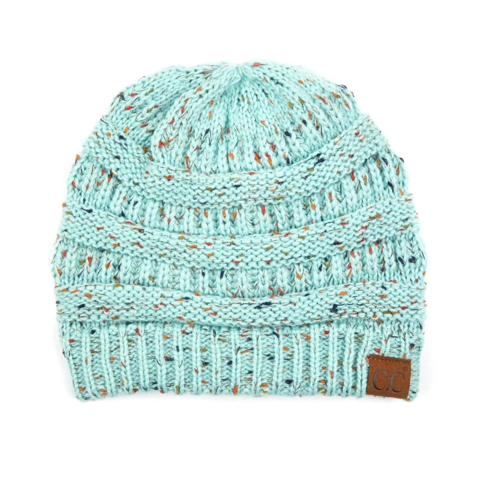CC Cozy Confetti Cable Knit Skully Beanies Hats - Truly Contagious