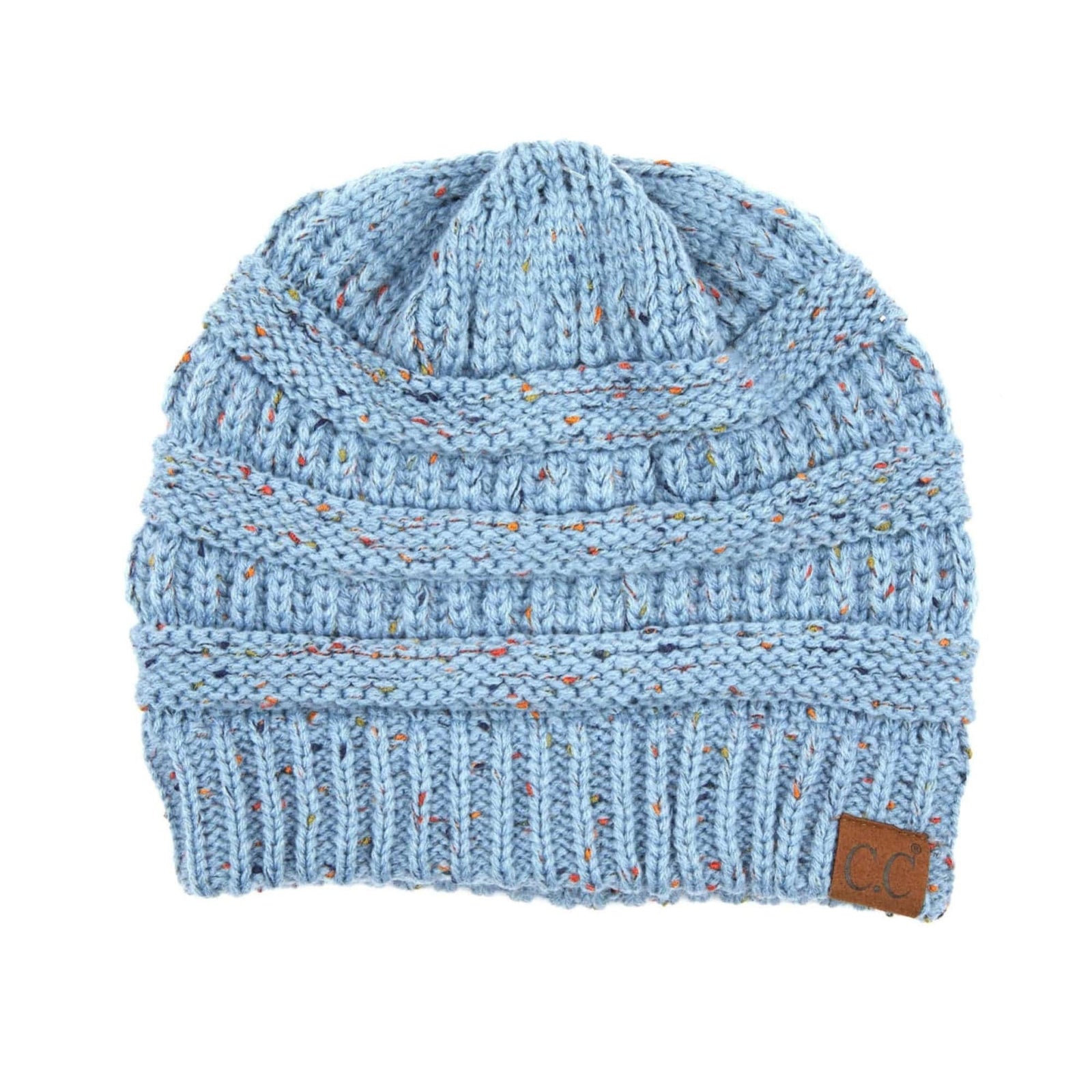 CC Cozy Confetti Cable Knit Skully Beanies Hats - Truly Contagious