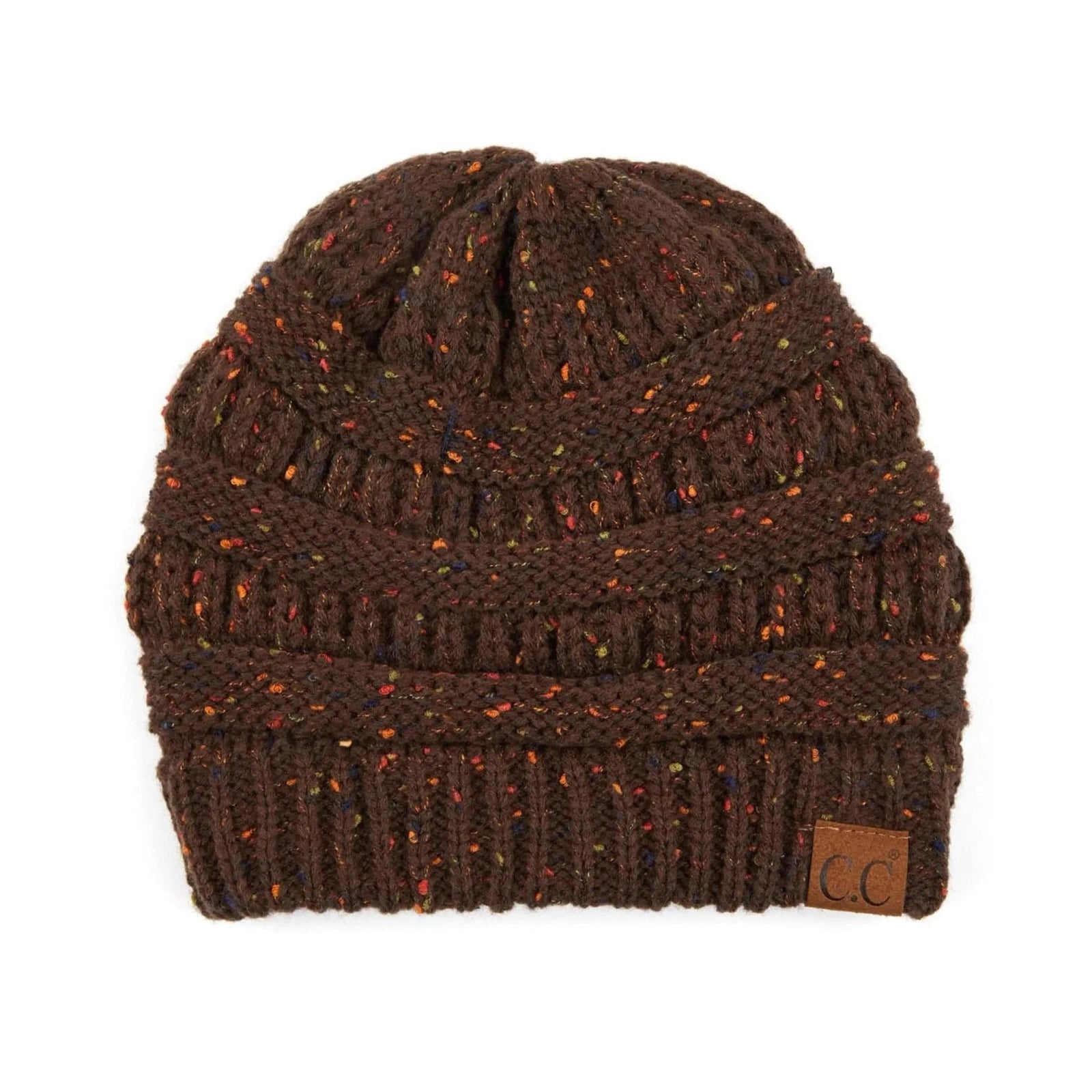 CC Cozy Confetti Cable Knit Skully Beanies Hats - Truly Contagious