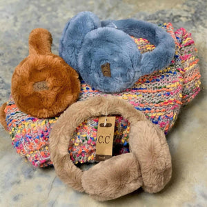 CC Faux Plush Earmuffs - Truly Contagious
