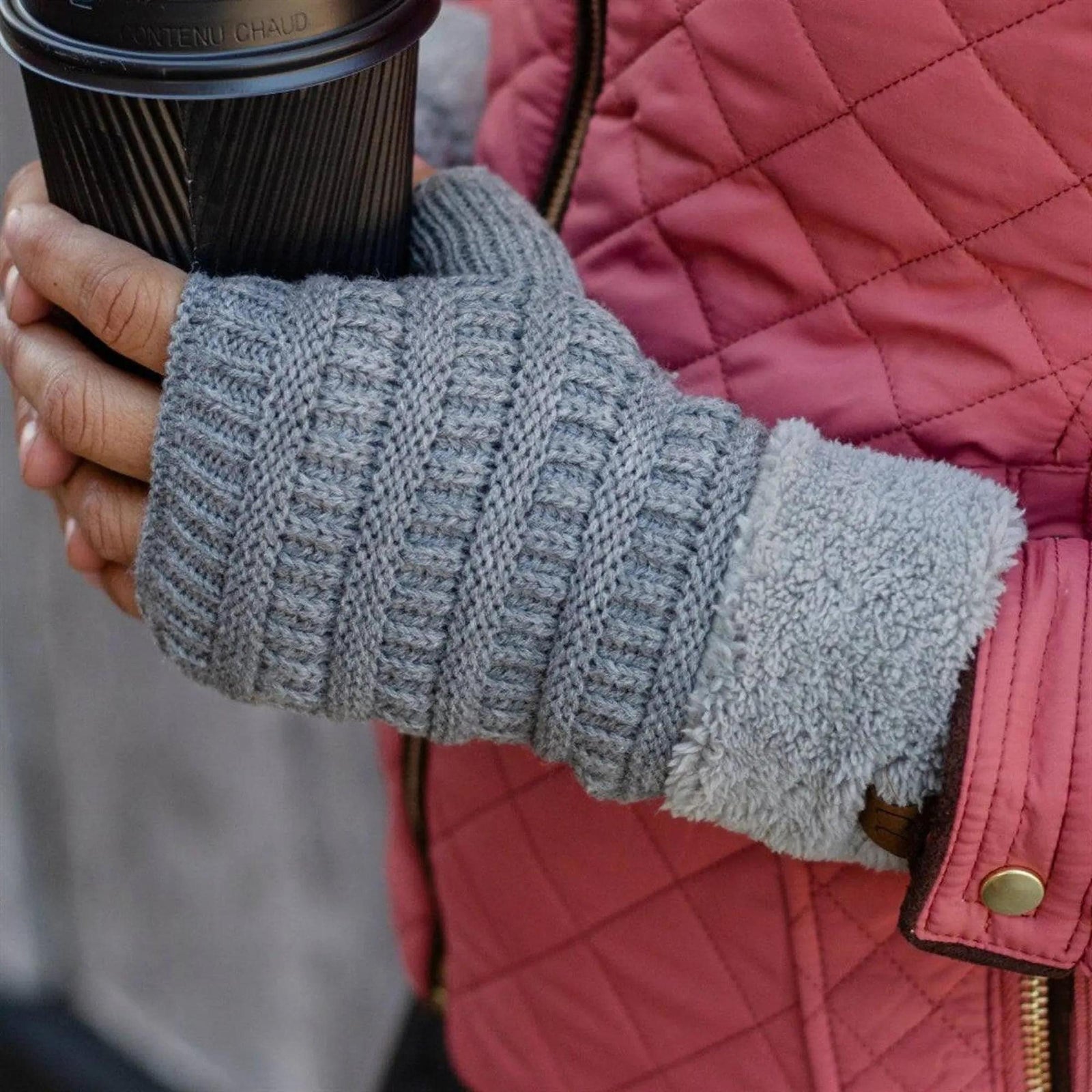 CC Fingerless Gloves - Truly Contagious