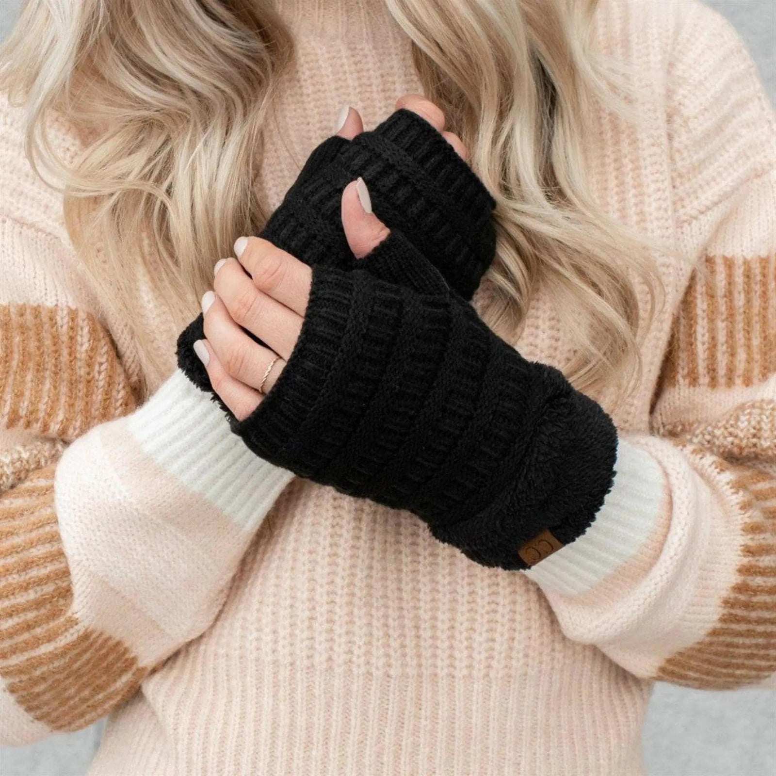 CC Fingerless Gloves - Truly Contagious