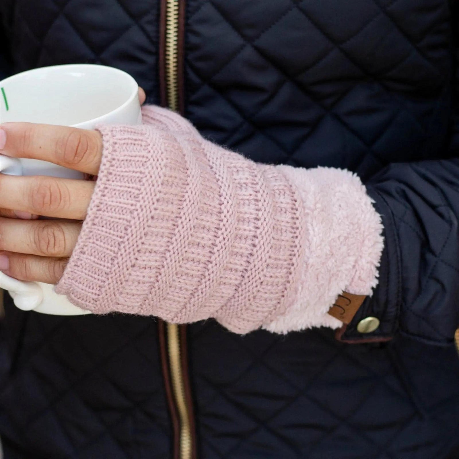 CC Fingerless Gloves - Truly Contagious