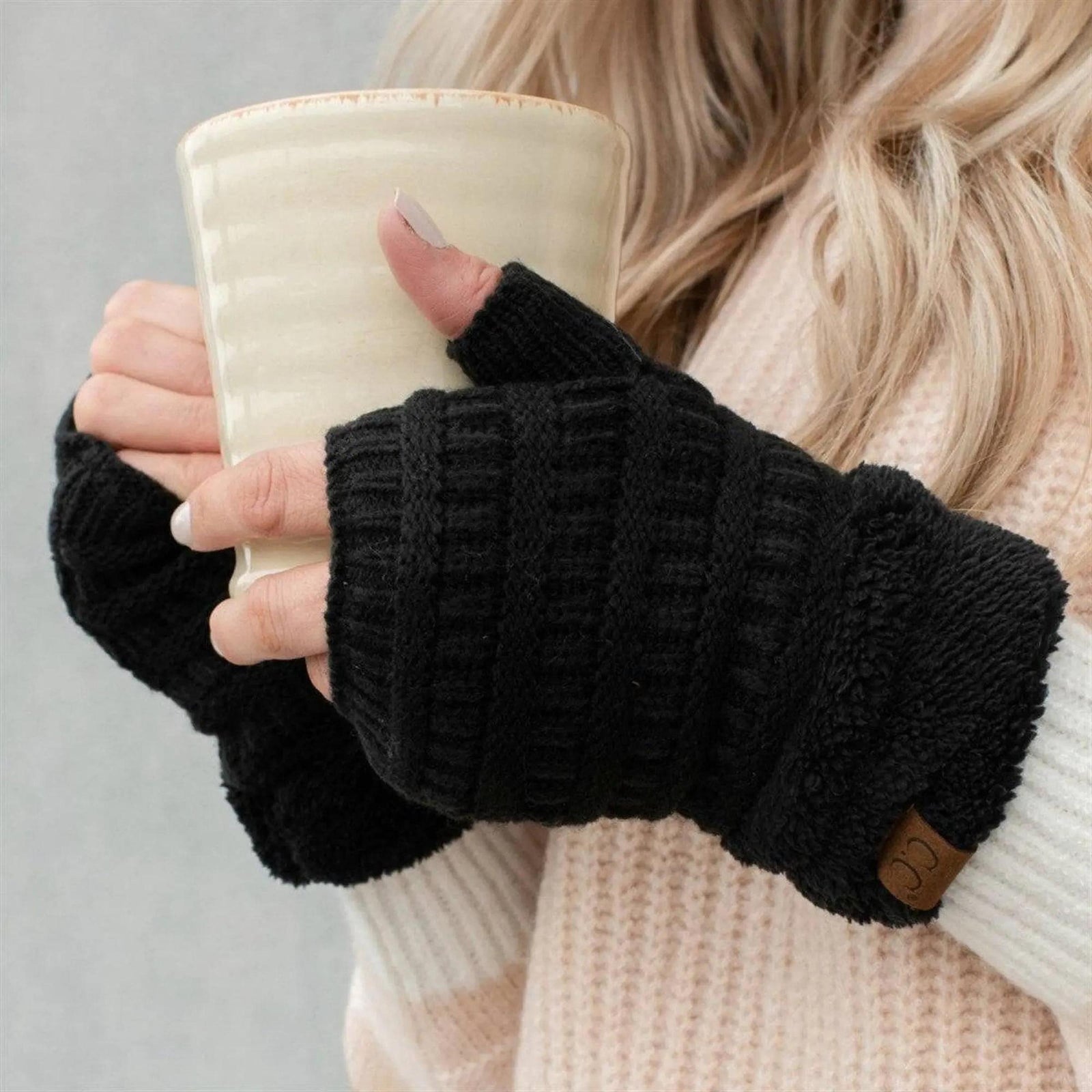 CC Fingerless Gloves - Truly Contagious