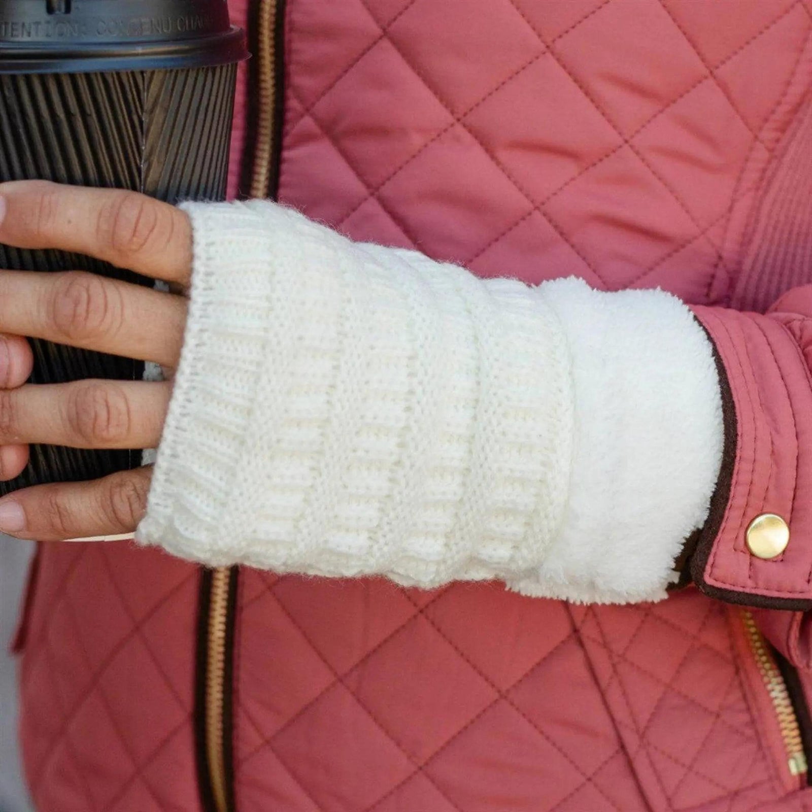 CC Fingerless Gloves - Truly Contagious