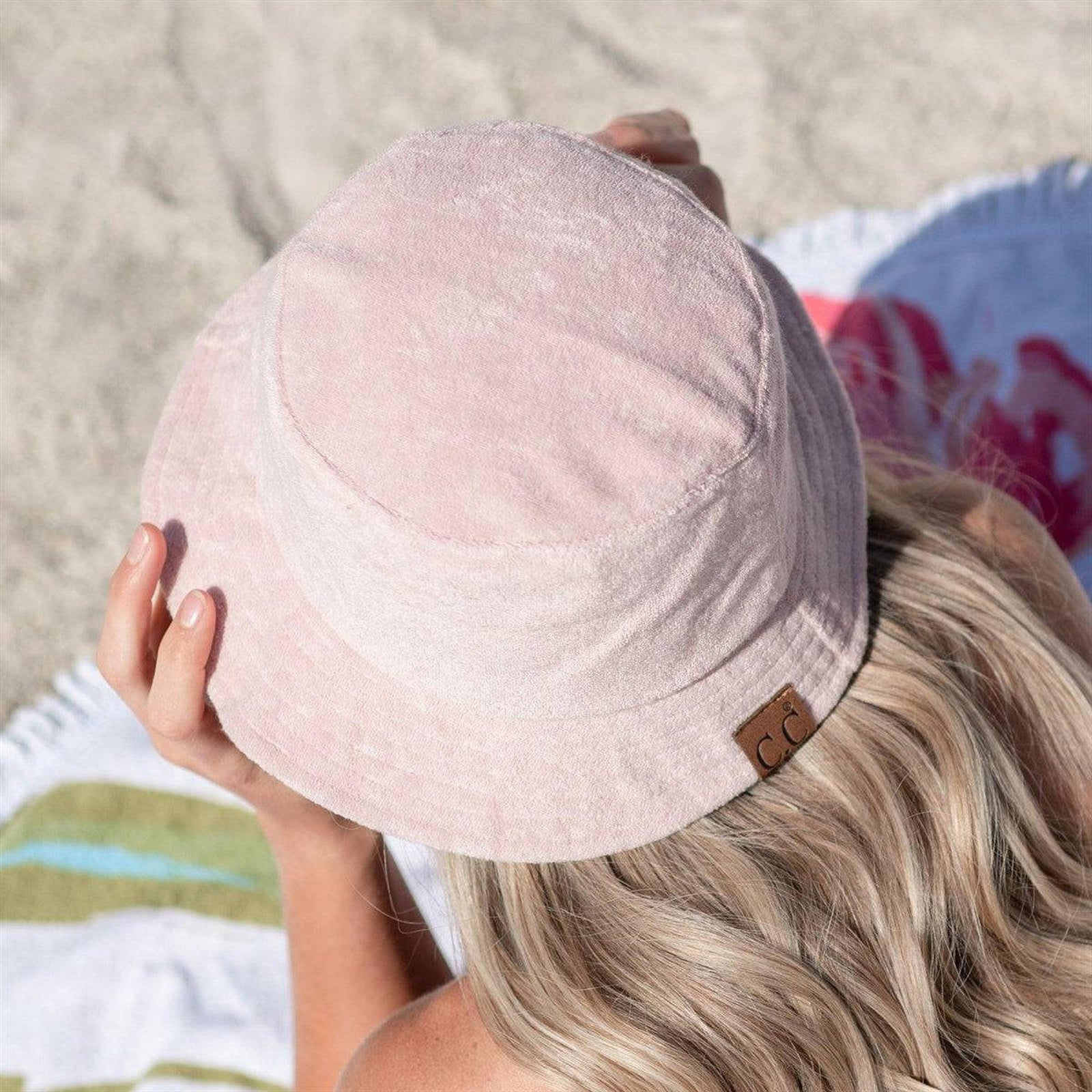 CC Foldable Terry Cloth Bucket Hat - Truly Contagious
