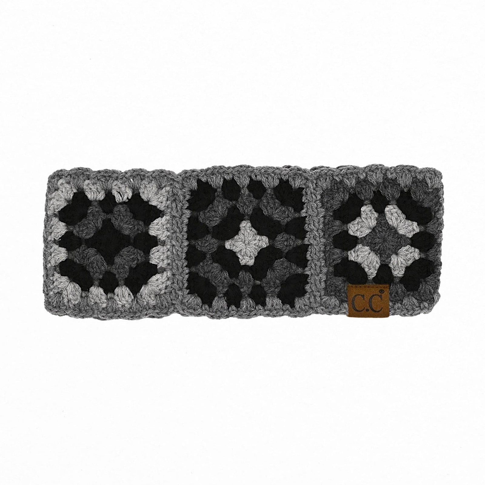 CC Handmade Colorful Crochet Pattern Head Wrap - Truly Contagious