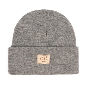 CC Kids Classic Unisex Ribbed Beanies Hats - Truly Contagious