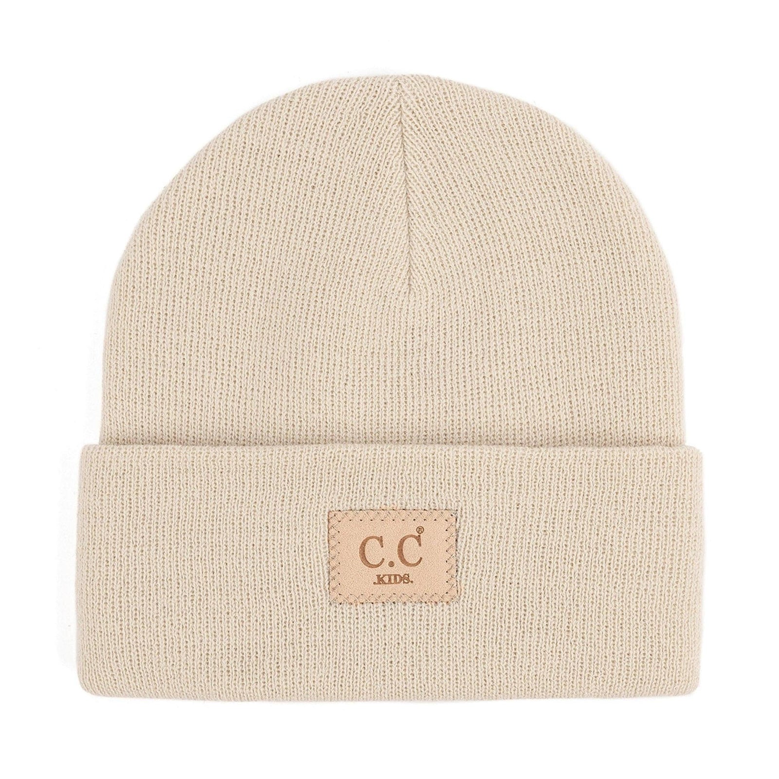 CC Kids Classic Unisex Ribbed Beanies Hats - Truly Contagious
