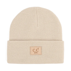 CC Kids Classic Unisex Ribbed Beanies Hats - Truly Contagious