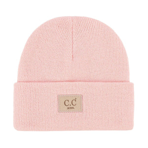 CC Kids Classic Unisex Ribbed Beanies Hats - Truly Contagious