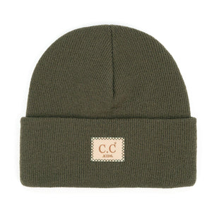 CC Kids Classic Unisex Ribbed Beanies Hats - Truly Contagious