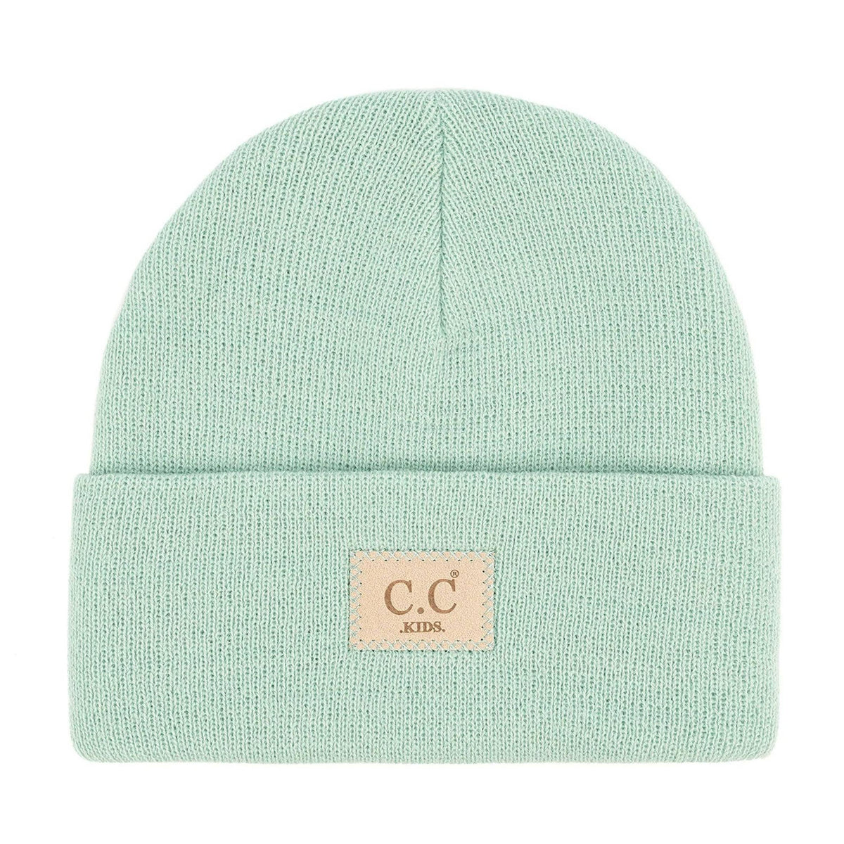 CC Kids Classic Unisex Ribbed Beanies Hats - Truly Contagious