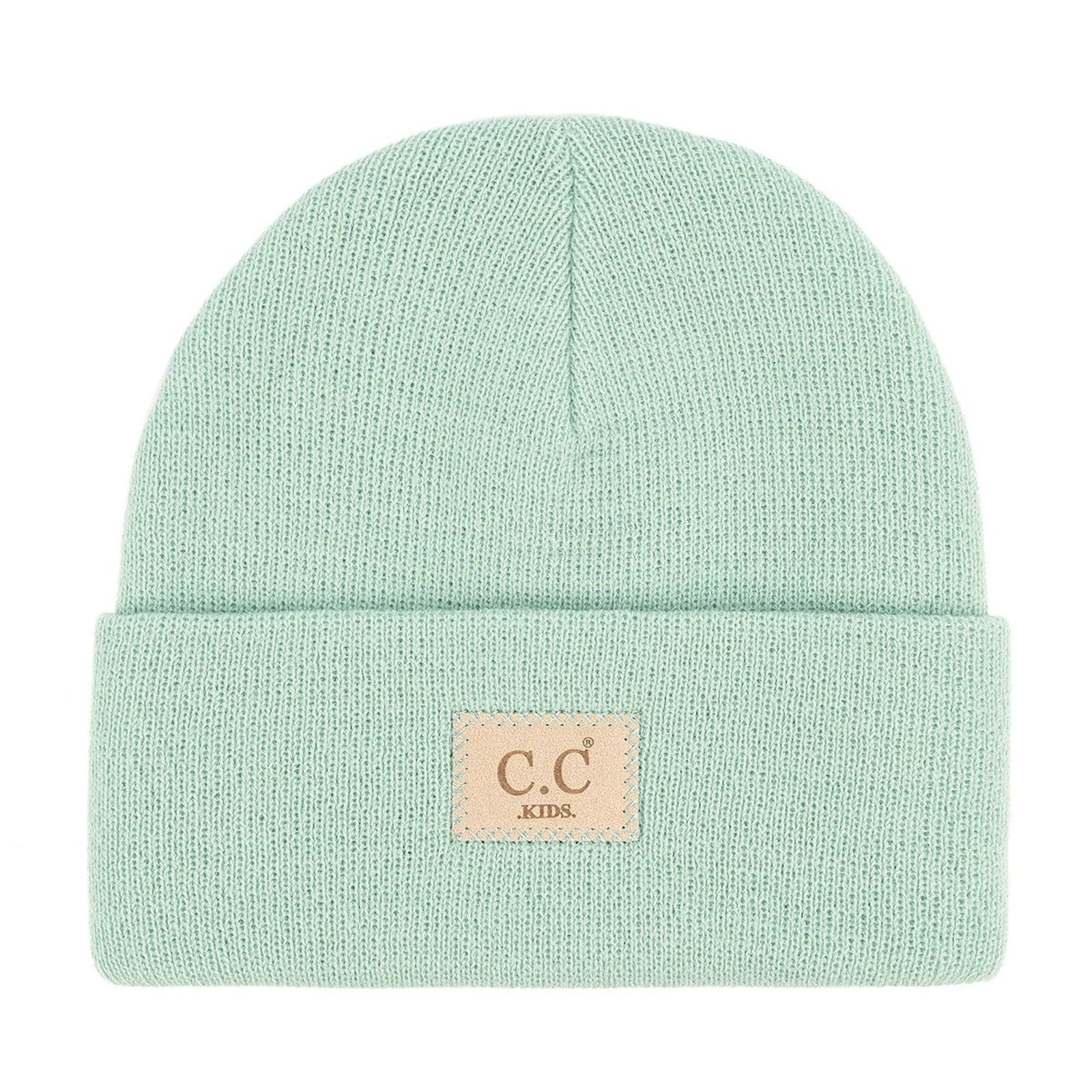 CC Kids Classic Unisex Ribbed Beanies Hats - Truly Contagious