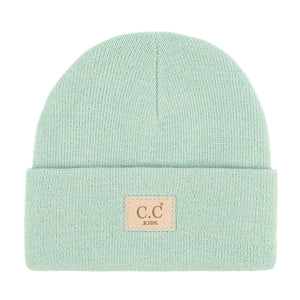 CC Kids Classic Unisex Ribbed Beanies Hats - Truly Contagious