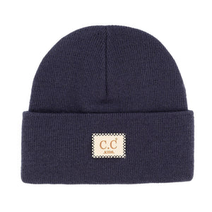 CC Kids Classic Unisex Ribbed Beanies Hats - Truly Contagious