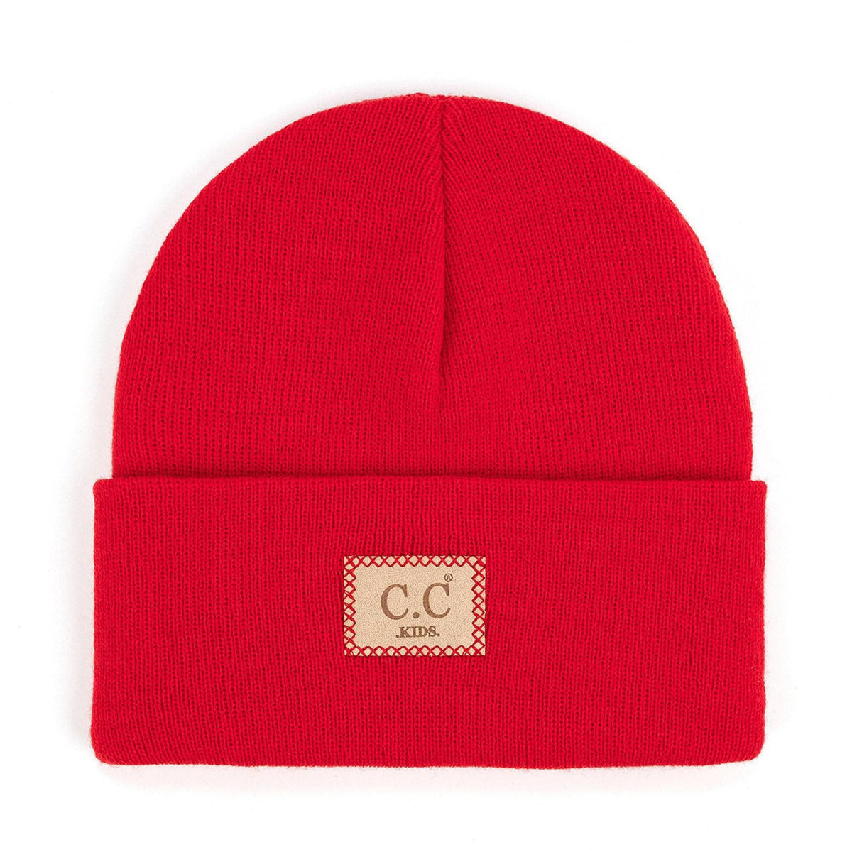 CC Kids Classic Unisex Ribbed Beanies Hats - Truly Contagious