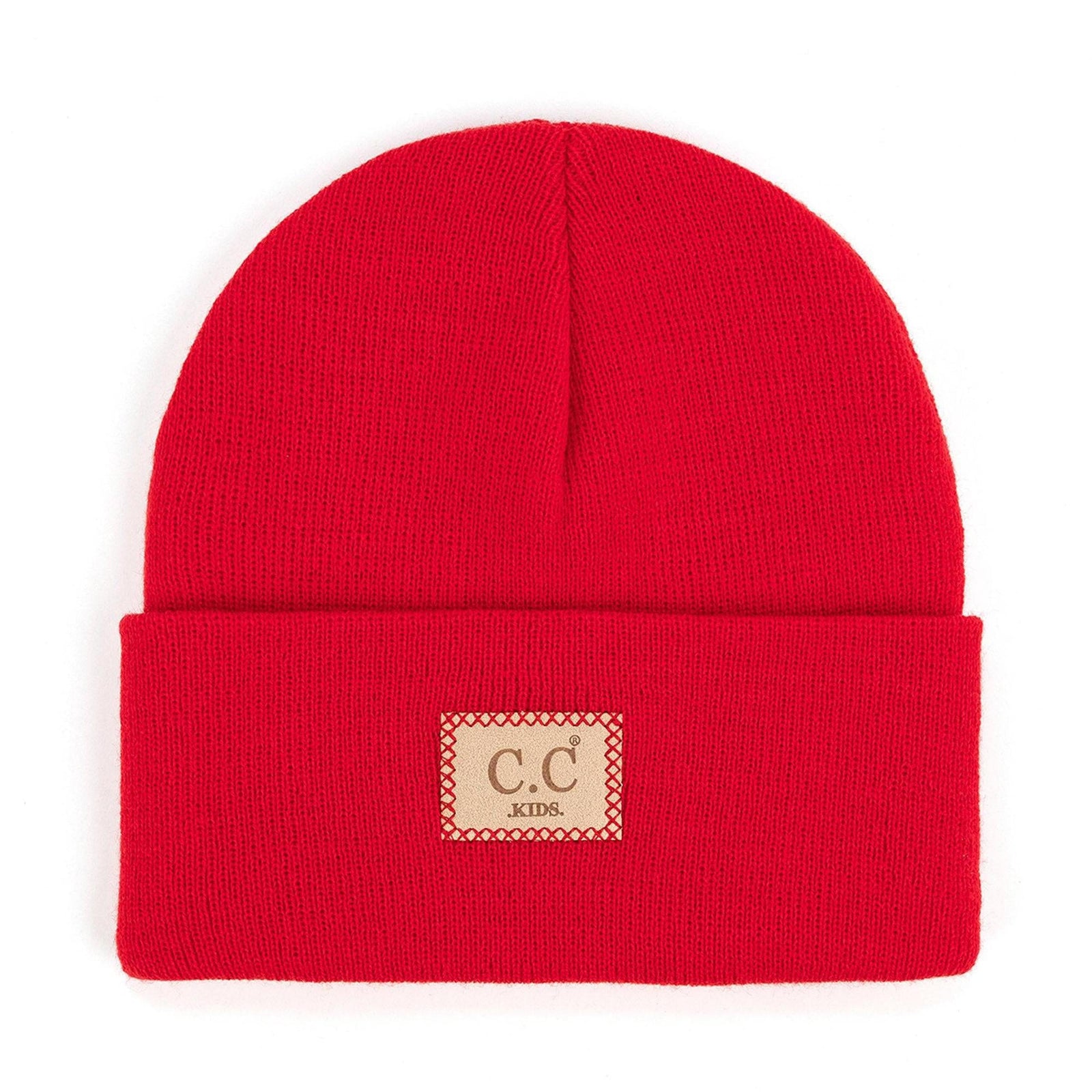 CC Kids Classic Unisex Ribbed Beanies Hats - Truly Contagious
