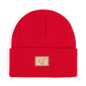 CC Kids Classic Unisex Ribbed Beanies Hats - Truly Contagious