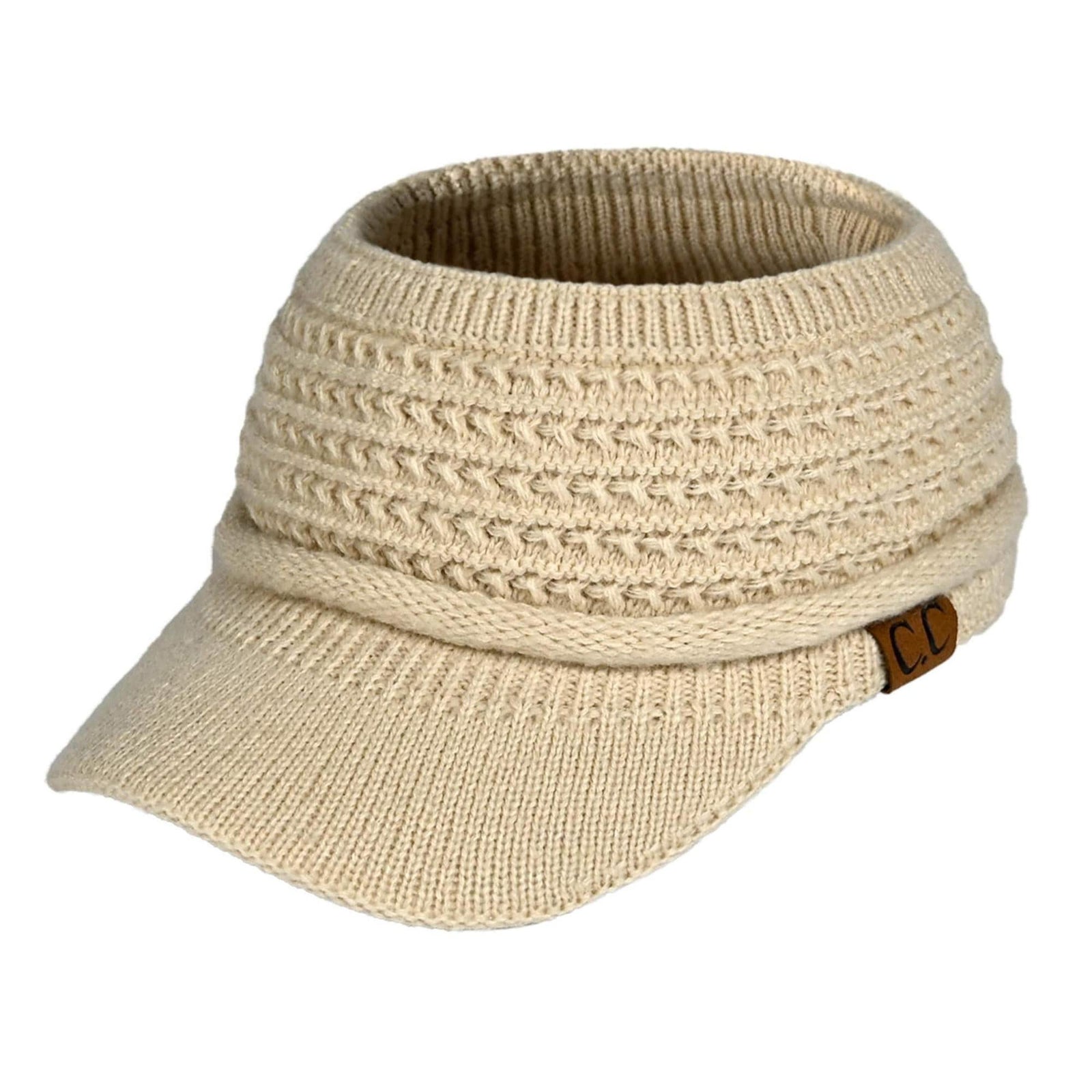 CC Knitted Visor - Truly Contagious