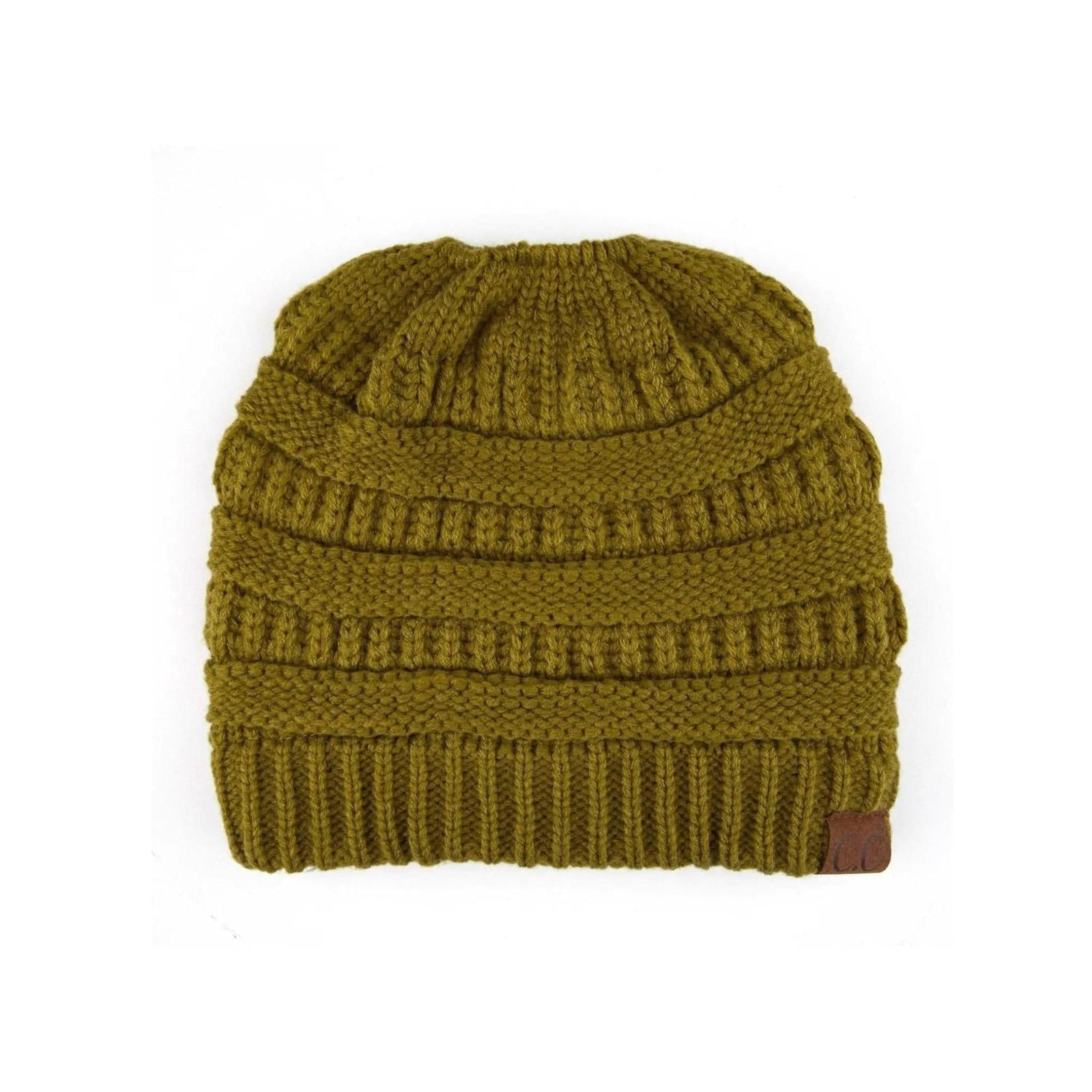 CC Messy Bun Adults and Kids Ponytail Beanies Hats - Truly Contagious