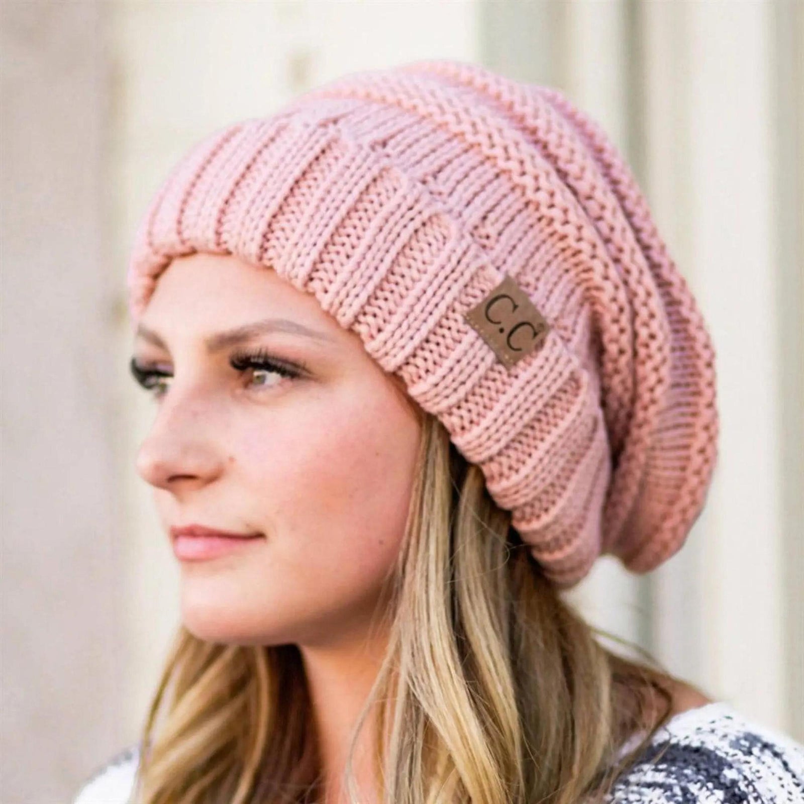 CC Minimalist Slouch Beanies Hats - Truly Contagious