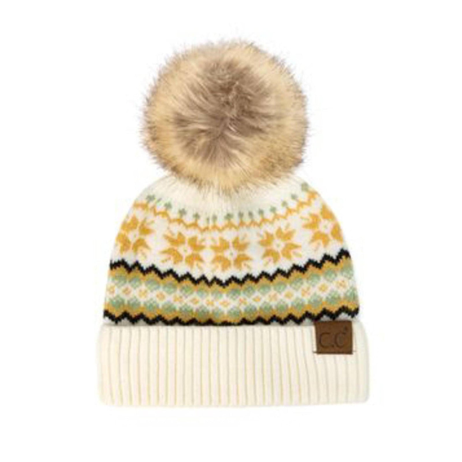 CC Nordic Fair Isle Beanie - Truly Contagious