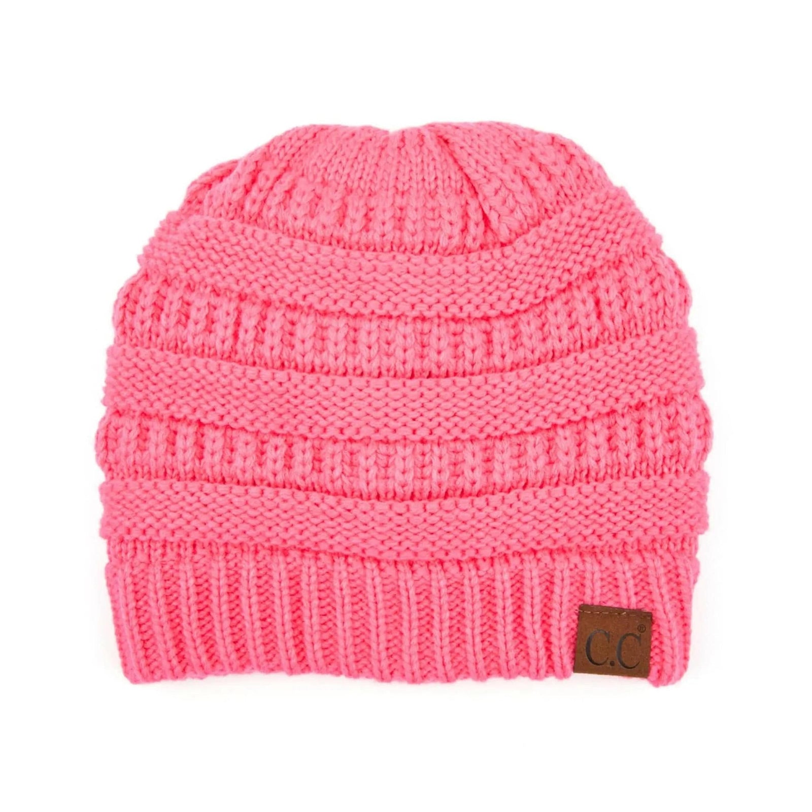 CC Popular Lined Cable Knit Skully Beanies Hats - Truly Contagious
