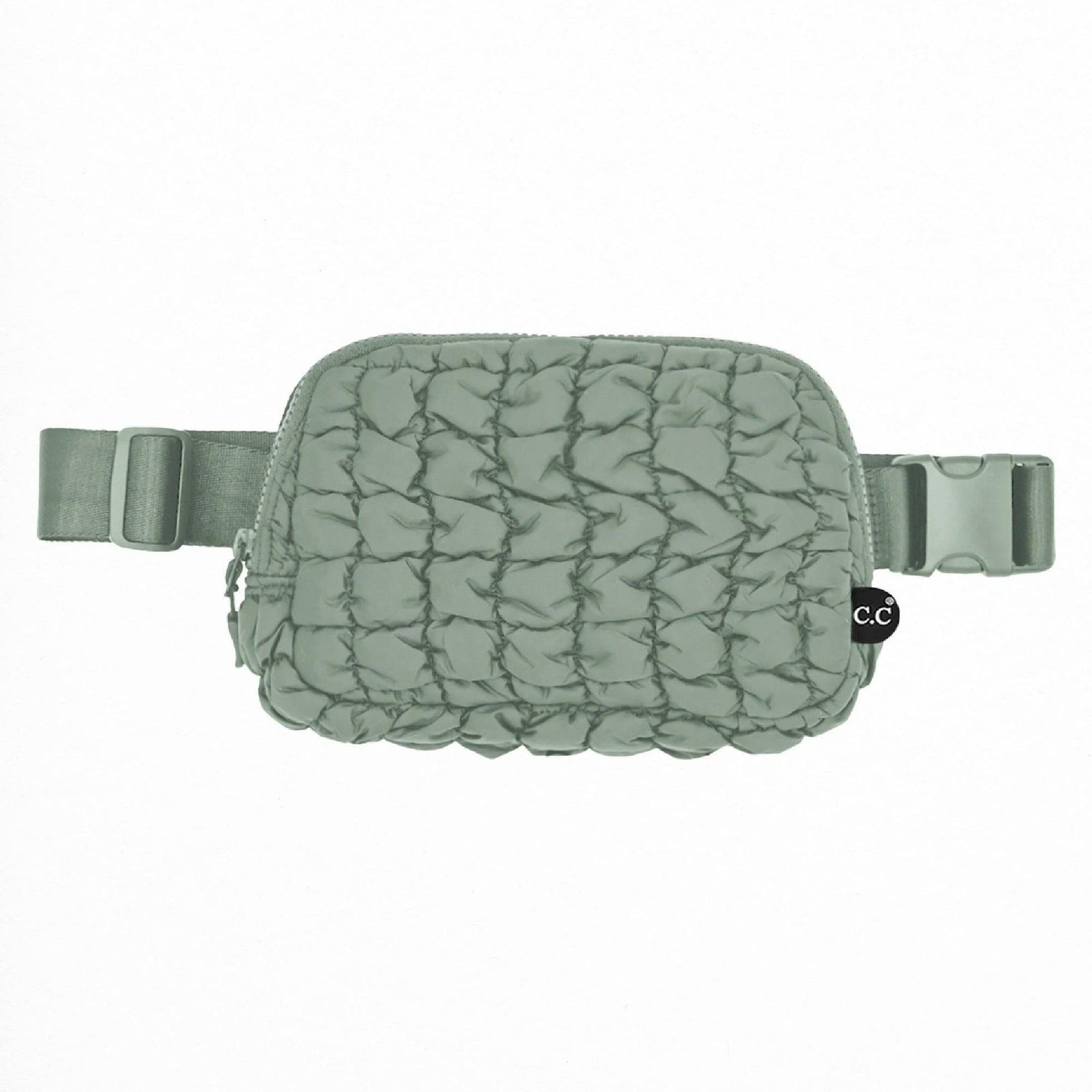 CC Quilted Puffer Belt Bag Fanny Pack - Truly Contagious