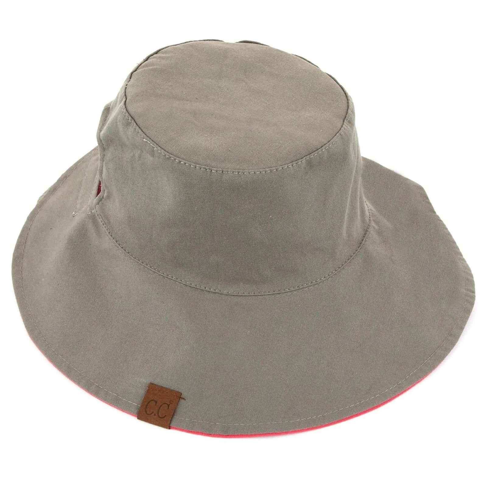 CC Reversible Ponytail Bucket Hat - Truly Contagious