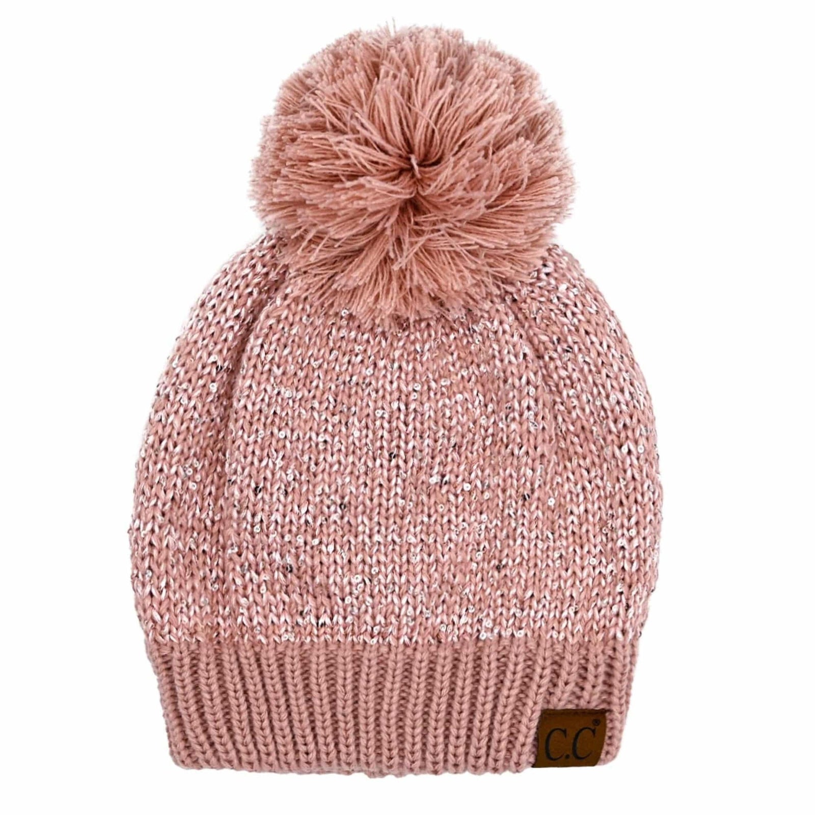 CC Sequin Pom Beanie - Truly Contagious