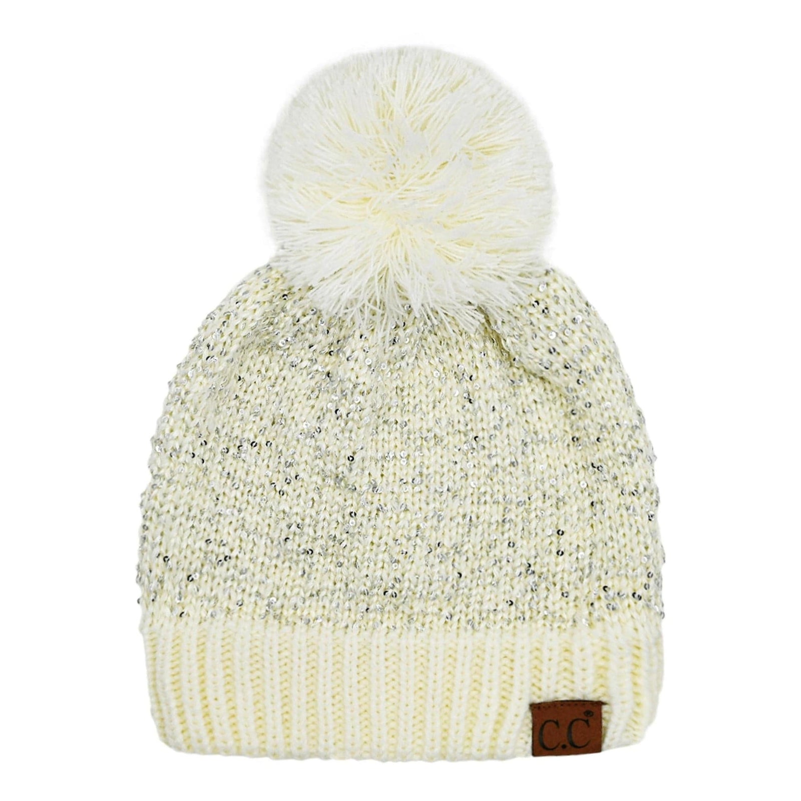 CC Sequin Pom Beanie - Truly Contagious
