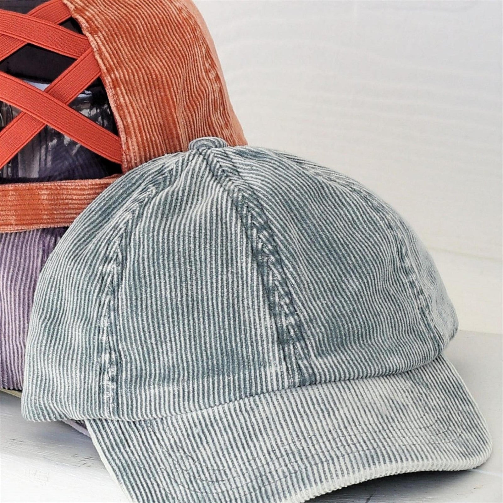 CC Stone - Washed Corduroy Cap - Truly Contagious
