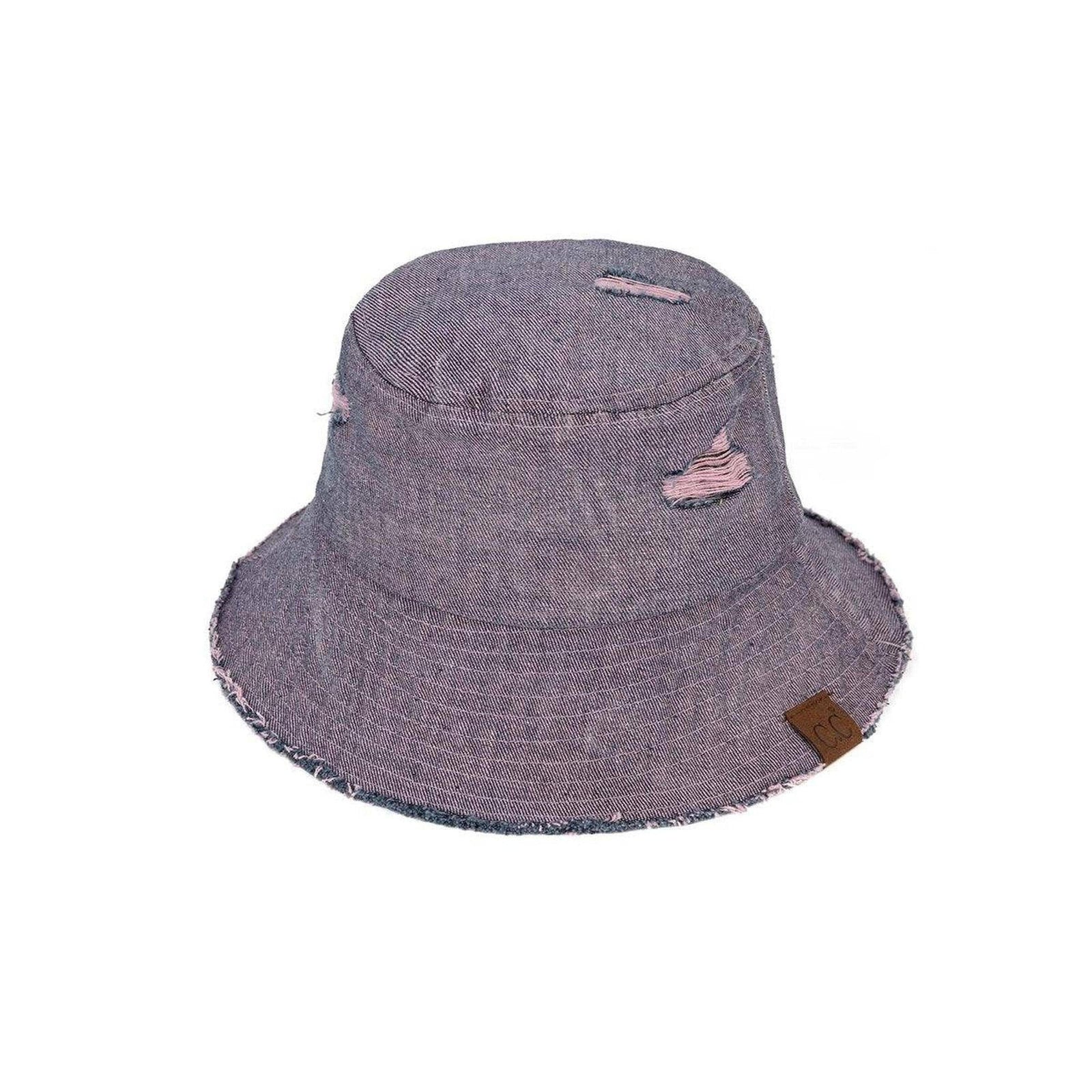 CC Stone Washed Denim Bucket - Truly Contagious