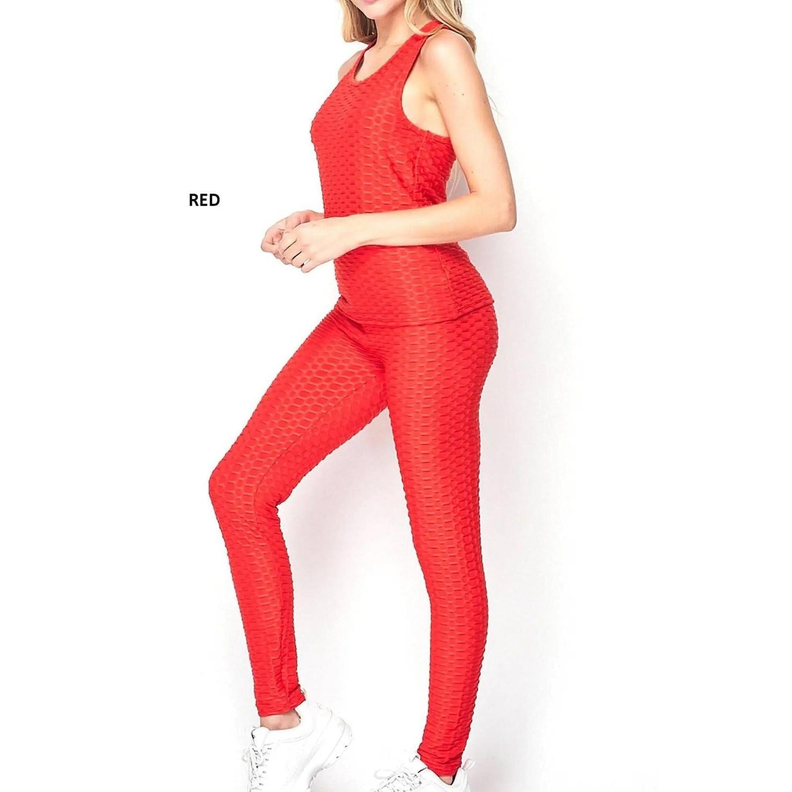 Cellulite Hiding Leggings and Tank Loungewear | New Mix - Truly Contagious