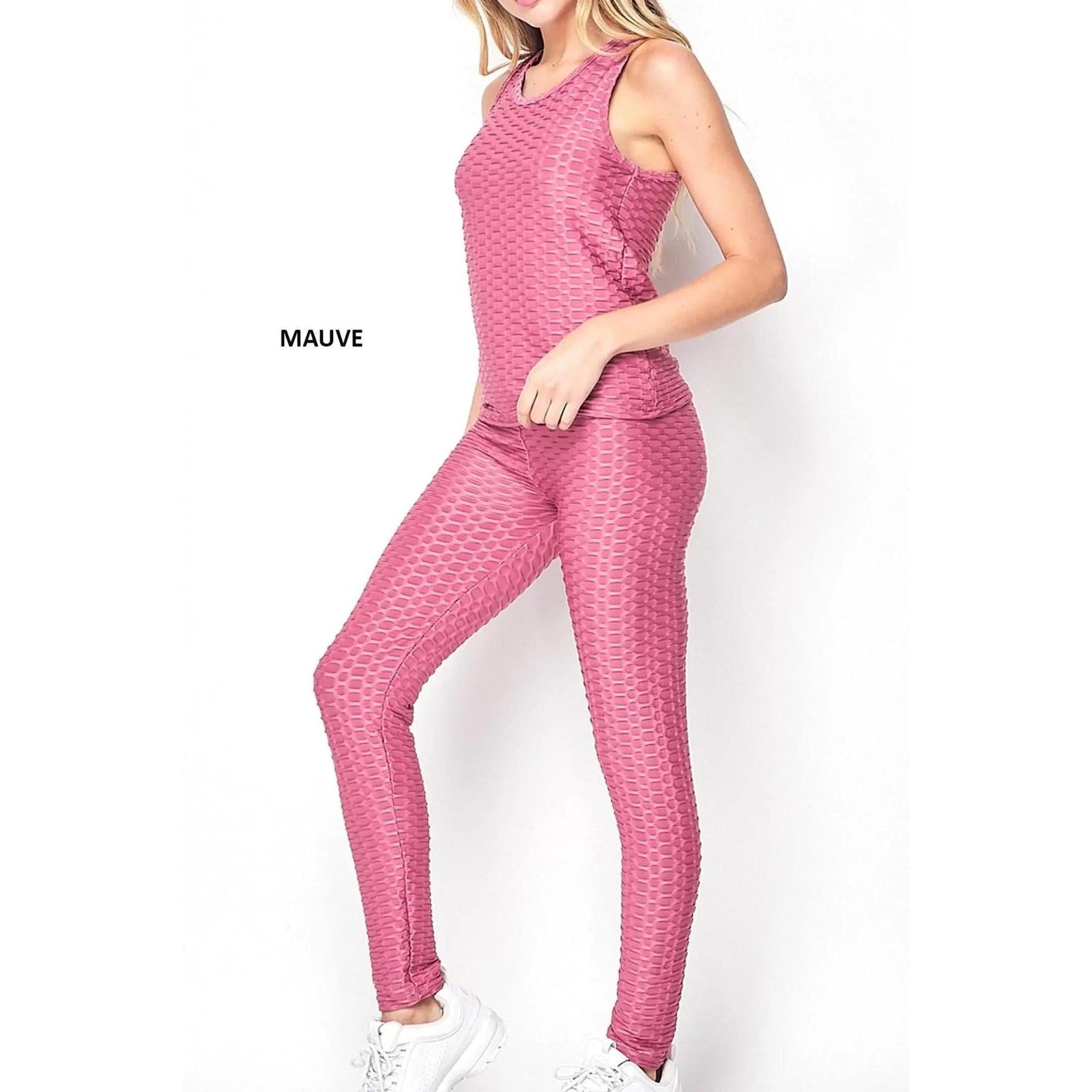 Cellulite Hiding Leggings and Tank Loungewear | New Mix - Truly Contagious