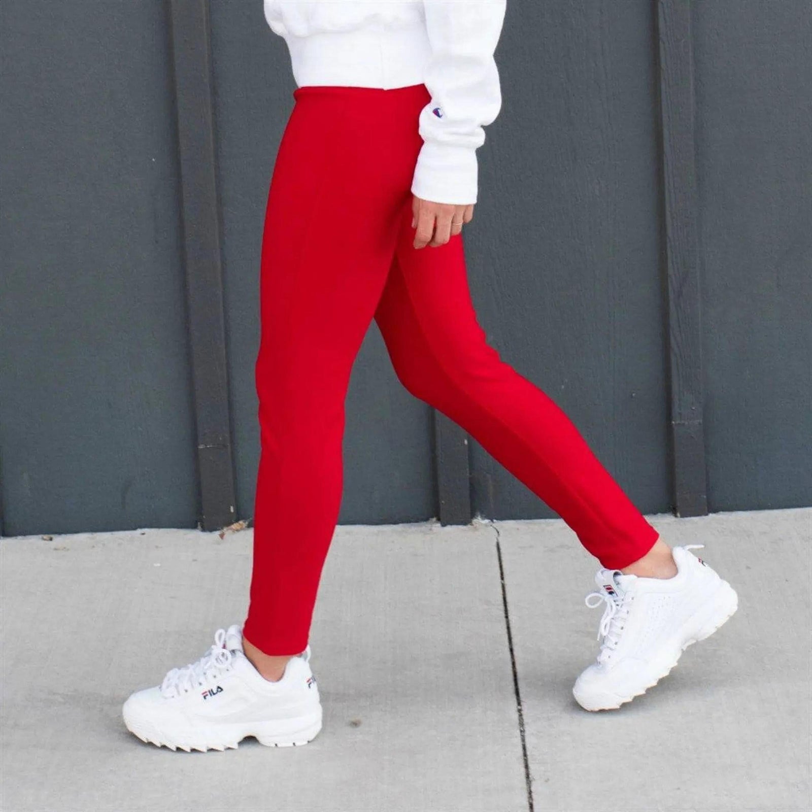 High Rise Ponte Pant (New Mix) - Truly Contagious