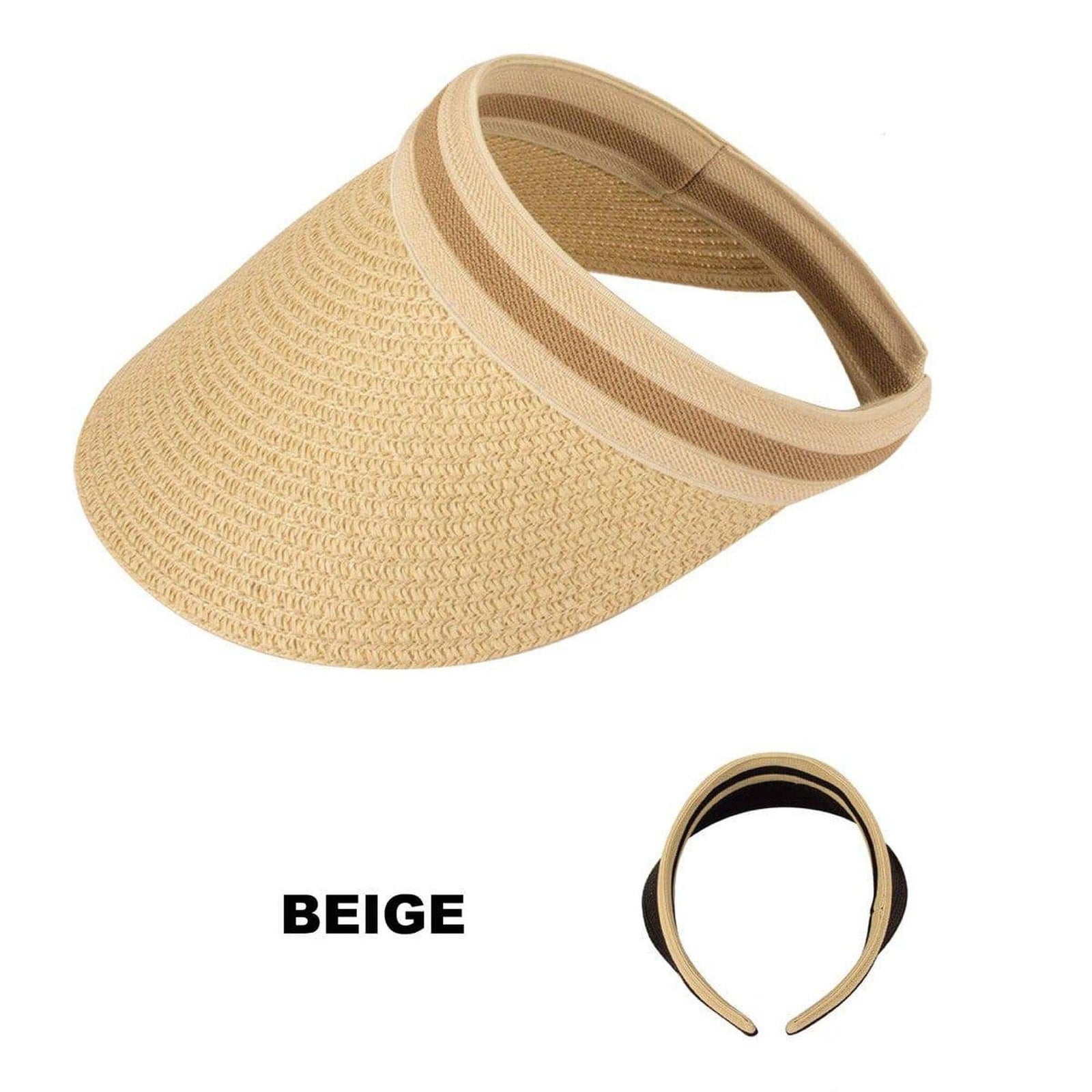 Straw Visor - Truly Contagious