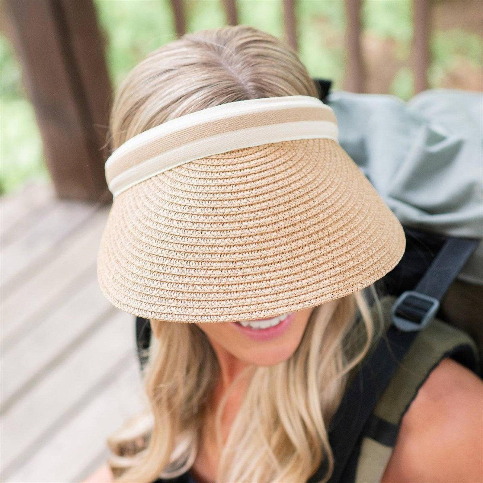 Straw Visor - Truly Contagious