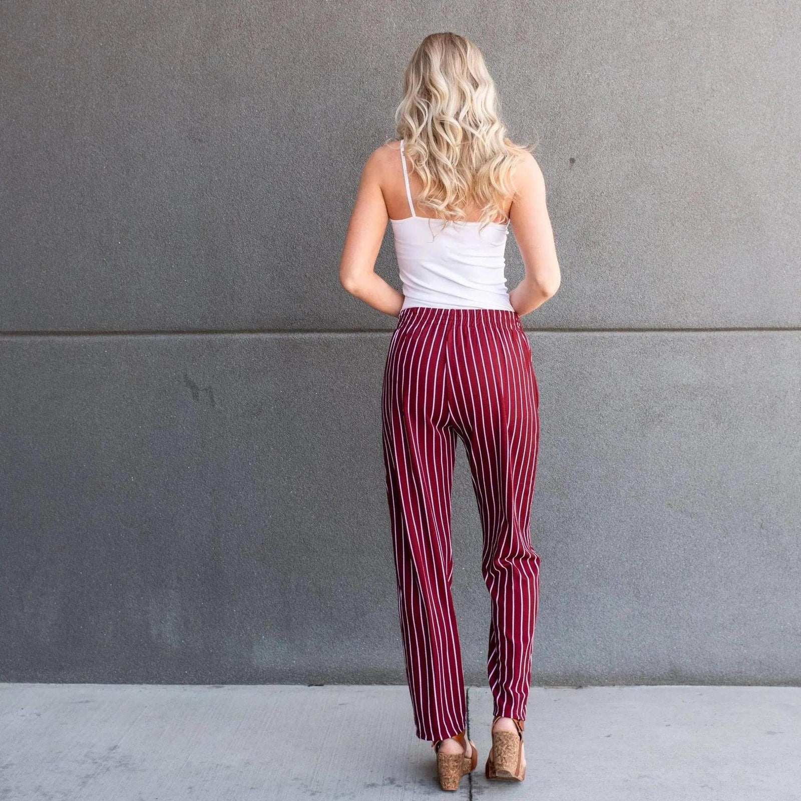 Striped Dress Pants - Truly Contagious
