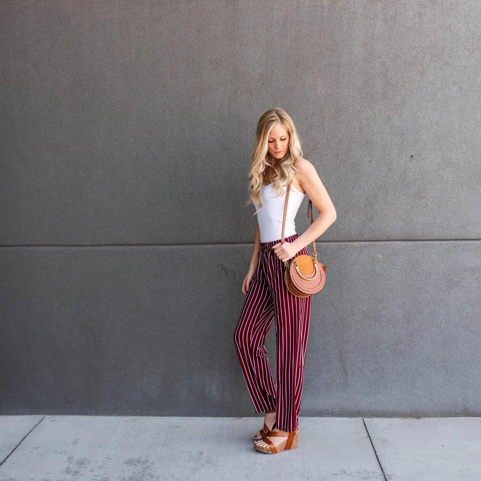 Striped Dress Pants - Truly Contagious