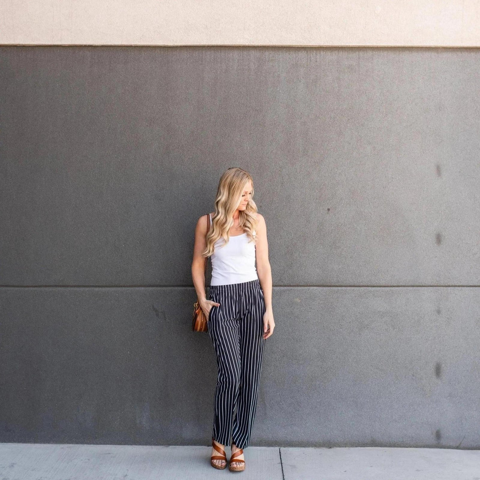 Striped Dress Pants - Truly Contagious