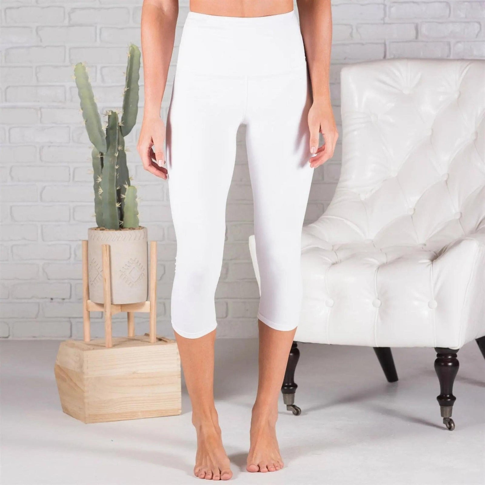 Super Soft 5" Waist Leggings | Tummy Control Capri (Truly Contagious - New Mix) - Truly Contagious