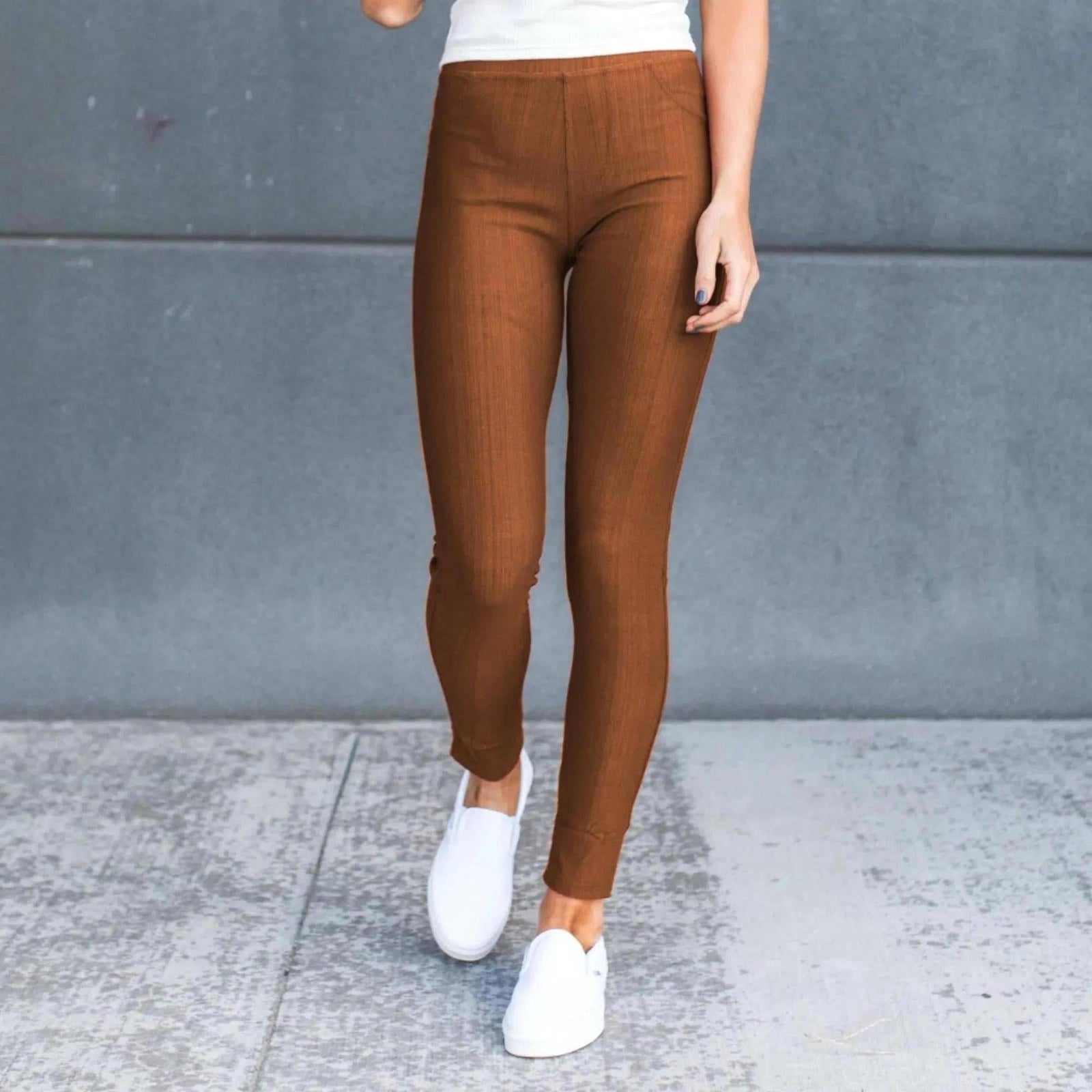 Truly Contagious Premium Stretch Soft High Waisted Jeggings for Women - Denim Leggings - Cotton Stretch Blend - Long (Truly Contagious - New Mix) - Truly Contagious