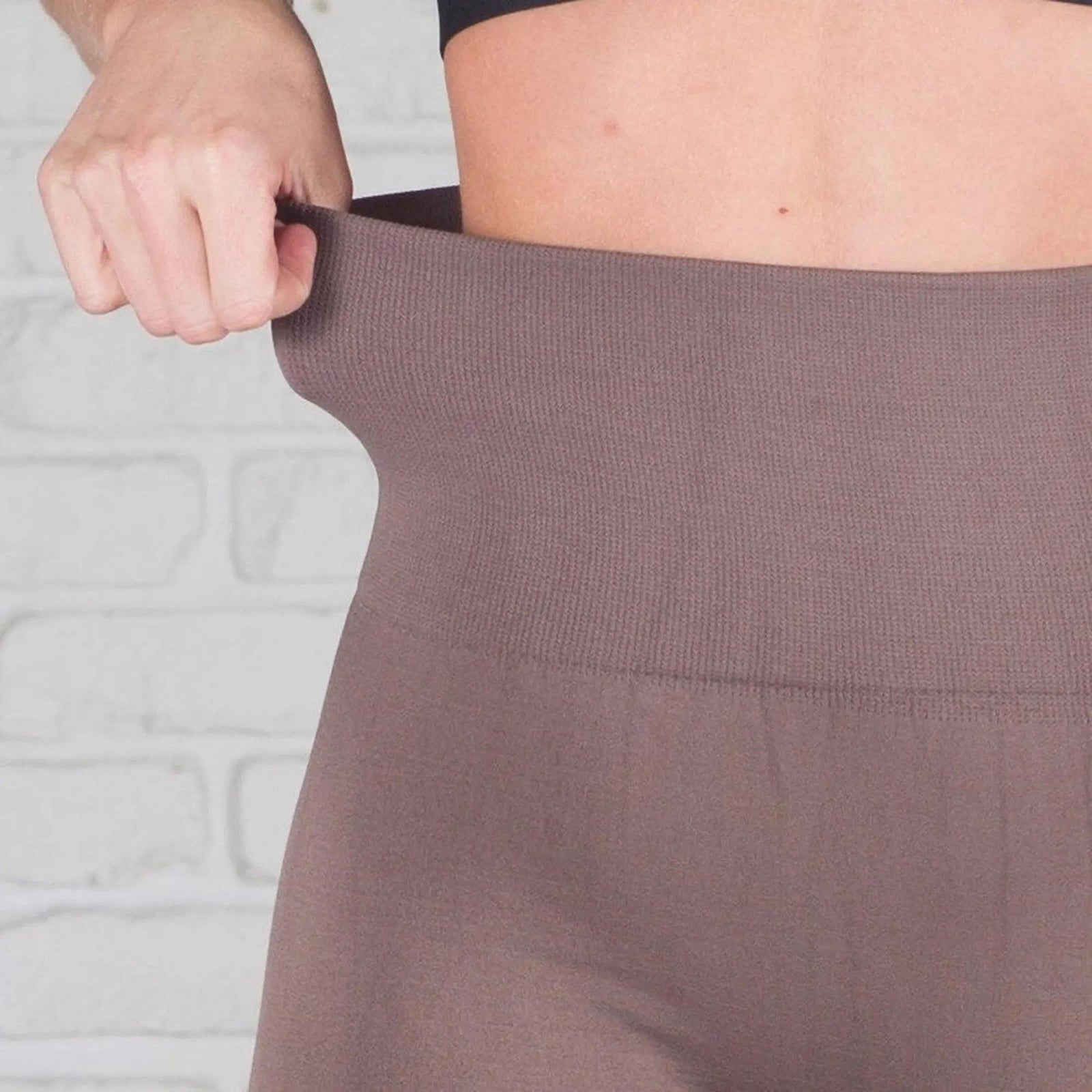 Tummy Control Fleece Lined Leggings Two Sizes Curvy Added - Truly Contagious