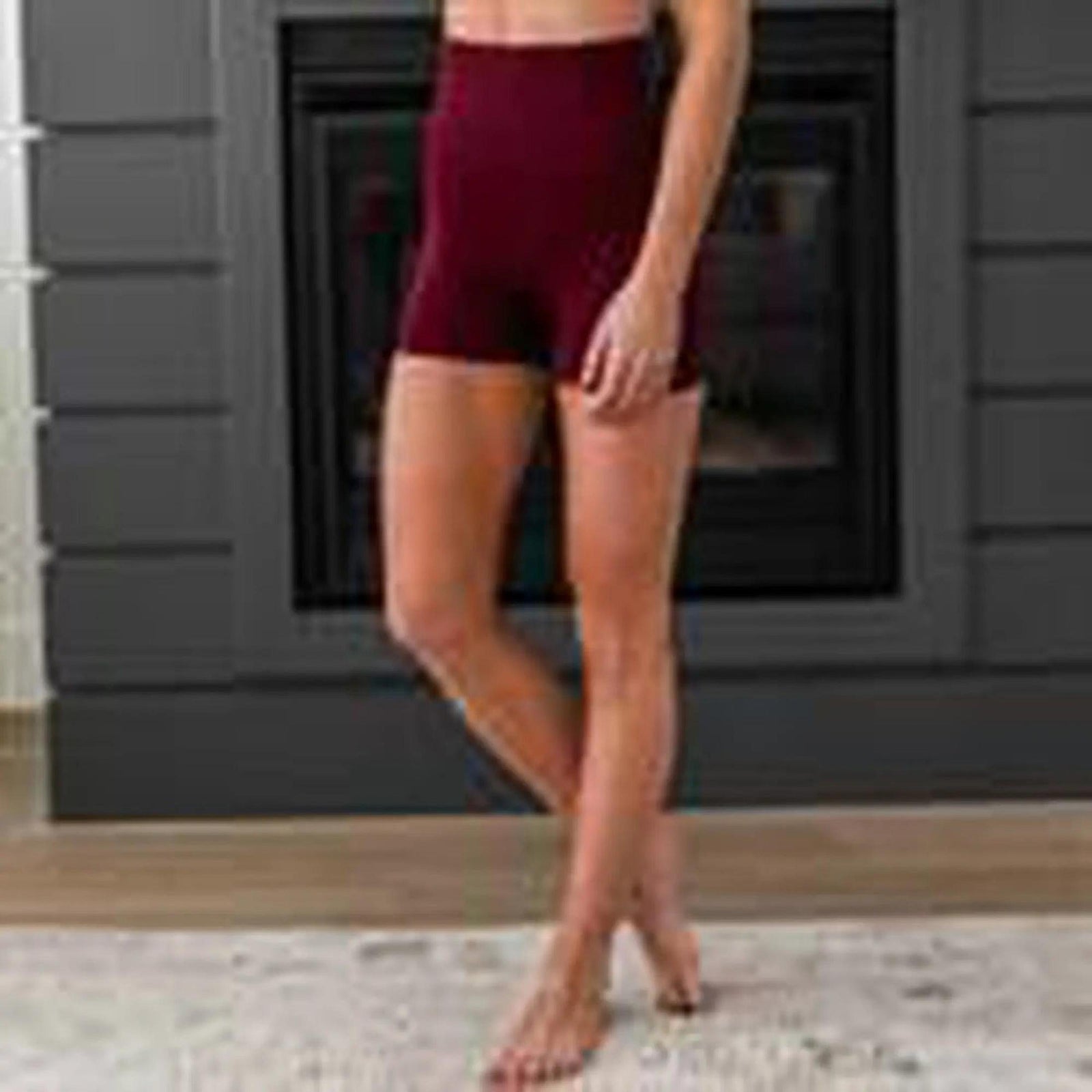 Tummy Control Slip Short Leggings (Zenana) - Truly Contagious